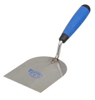 KUBALA - lžíce štukatérská nerez 100mm - dvousložková rukojeť, svařovaná