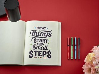 Linery "Liner", sada 4 barev, 0,4 mm, ROTRING NRR2166331