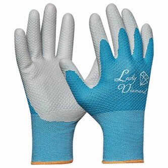 GEBOL - LADY DIAMOND zahradní rukavice s latexovou vrstvou - velikost 7 (blistr)
