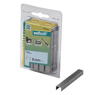 WOLFCRAFT - Spona široká čalounická typ 050,10,55mm výška 8mm, 1400ks