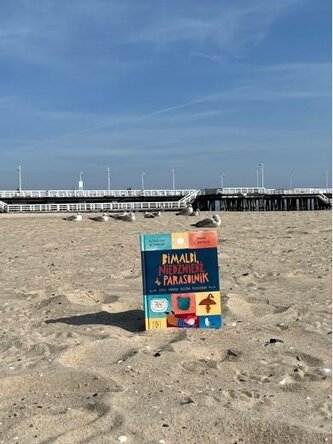 Bimalbi Niedźwiedź i Parasolnik Sopocka Rzeźba plenerowa