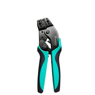 Krimpovací kleště s uživatelsky přívětivou 7,5 palcovou rukojetí