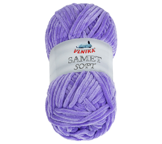 Příze SAMET - fialová - 100g / 100 m