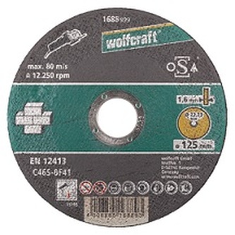 WOLFCRAFT - Kotouč řezací na kámen jemné řezání 125mm