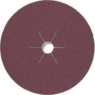 Brusný fíbrový výsek 125mm - P24 - 5 ks