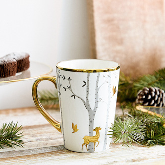 Hrnek | NOLLA | v barvě jeleního zlata | 0,5 l | 869247 Homla