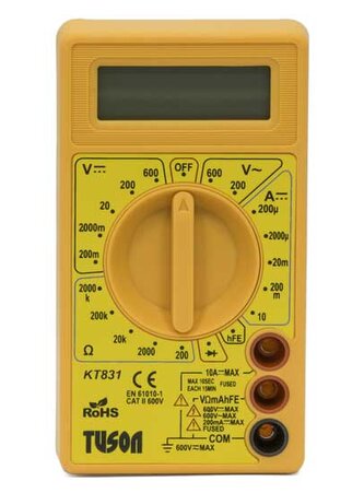 TUSON - multimetr cyfrowy basic KT831