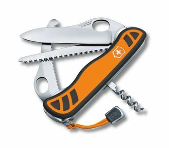 Victorinox 0.8341.MC9B1 Hunter XT multifunkčný nôž 111 mm, čierno-oranžová, 6 funkcií, blister