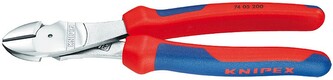 KNIPEX - Kleště štípací stranové pákové 180mm, potah PVC