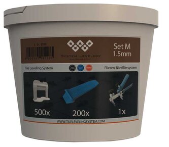 System Leveling - aplikační SET 500/200/1 - 1,5mm