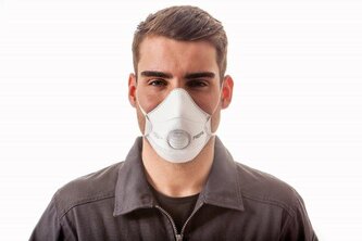 REFIL - 1052 Respirátor FFP3 tvarovací s ventilkem - 5 ks