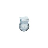 Dörner + Helmer - Kolečko pevné TPE běhoun 75x25 mm s deskou 60x67 mm