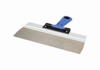 KUBALA - stěrka nerezová 350mm, plech 0,4mm - dvousložková rukojeť