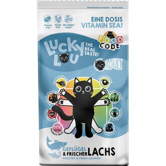 Lucky Lou Adult Geflügel & Lachs s lososem 340 g