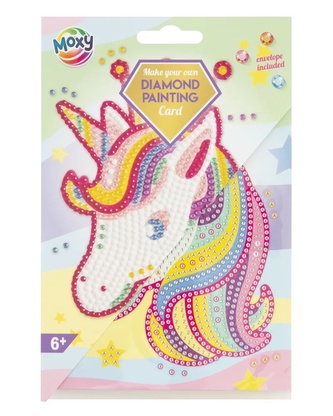 Diamantové přáníčko-jednorožec