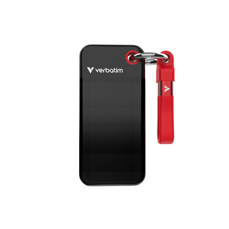 VERBATIM Pocket SSD USB 3.2 Gen 2 1TB černý/červený