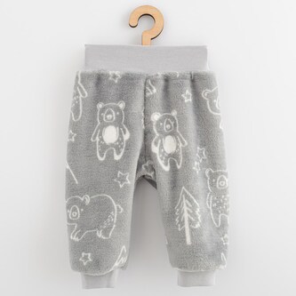 Kojenecké Wellsoft zimní tepláčky New Baby Winter times - velikost 80 (9-12m)