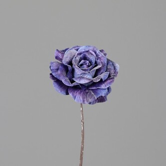 Růže LED. glitr  25061-06