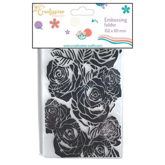 Creatissimo - Embossovací kapsa Veliké růže 152 x 101 mm