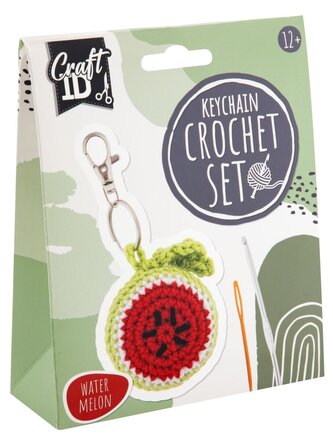 Sada na háčkování - klíčenka duha/melou/sluníčko