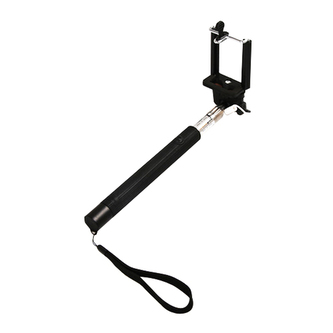Platinet Selfie tyč OMEGA MONOPOD, jack 3.5 mm, černá