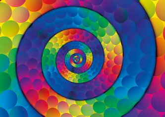 YAZZ Puzzle Spirála z koulí 1000 dílků