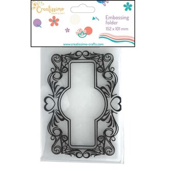Creatissimo - Embossovací kapsa Rámeček 166x82 mm