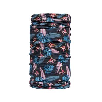 šátek roura SENSOR TUBE MERINO IMPRESS  černý/floral