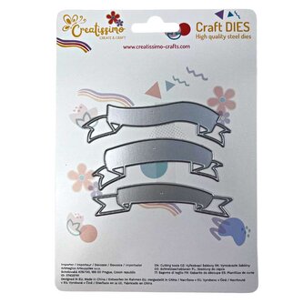 Creatissimo - vyřezávací šablona Cedulky 98x68 mm