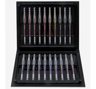 Gelová pera Karin Deco gel Star sparks 20 ks