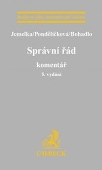 Správní řád. Komentář