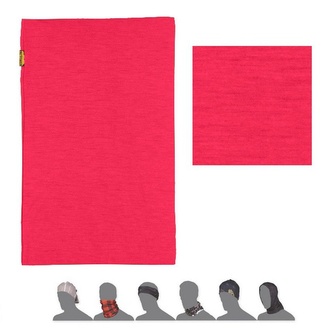 šátek roura SENSOR TUBE MERINO ACTIVE magenta