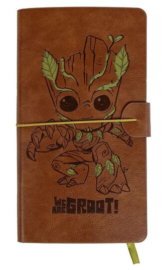 Cestovní a pracovní poznámkový blok Marvel|Guardians Of The Galaxy|Strážci Galaxie: We Are Groot! (12 x 19,5 cm)