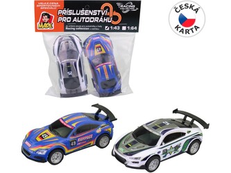 Autodráha náhradní autíčka, 2 ks 1:43