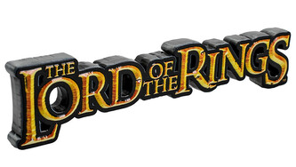 Plaketa Plaketa The Lord of the Rings - Logo