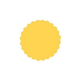 Dziurkacz ozdobny kółko z falbanką 3,7cm