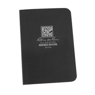 Rite in the Rain - Notes Wodoodporny - 3 1/2x5   - 754 - Czarny