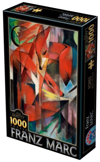 D-TOYS Puzzle Lišky 1000 dílků
