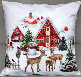 Vánoční polštář XMAS MOOD 40x40 cm Mybesthome