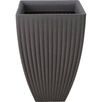 Květináč 40 x 40 x 60 cm šedý KO-Y54199200