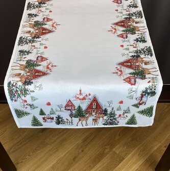 Vánoční ubrus - běhoun na stůl XMAS MOOD 60x120 cm Mybesthome