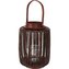 Lucerna dřevěná 22 x 29 cm hnědá KO-AAE441160