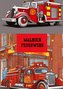 Bilderbuch / Malbuch Feuerwehr
