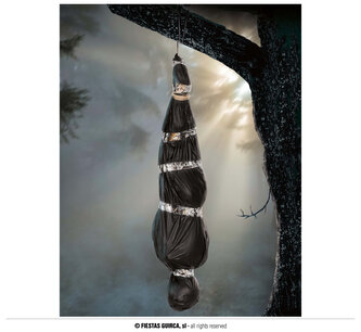 Halloweenská dekorace - mrtvola v pytli 178 cm Halloweenská dekorace - mrtvola v pytli 178 cm