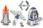 Vesmírný set s figurkou 8 cm