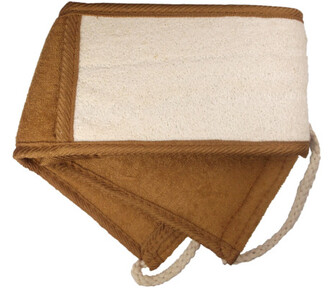 154 MAGNUM Masážní pás lufa a bavlna do koupelny