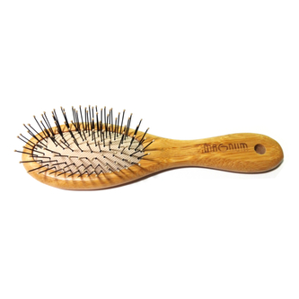 317 MAGNUM Kartáč na vlasy z bambusového dřeva 22 cm měkké trny