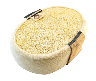 156 MAGNUM Koupelová masážní houba lufa a bavlna