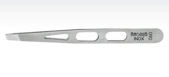 060 MAGNUM pinzeta šikmá nerezová ocel 10 cm
