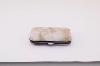 239 - 1 MAGNUM manikúrní set malý mramorový šedý